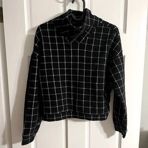 Madewell Check Sweatshirt
